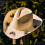 Western Sun Hat with Prism Rainbow Effects-Beige braided 5