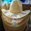 Western Sun Hat with Prism Rainbow Effects-Beige braided 6