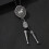 Elegant Western Bolo Tie Alloy Tip Adjustable Leather-Silver 5