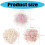Creative Floral Pattern Hair Claw Clip-Gauze flower scratch 3