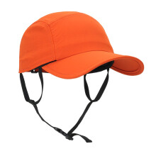 Unisex Adjustable Outdoor Hat Nylon Baseball Hat-Orange red