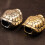 Tortoiseshell Metal Beads for Creative Paracord Projects-Yellow 7