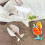 Creative Beverage Garnish Clip Acrylic Claw For-Orange Soda 6