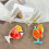 Creative Beverage Garnish Clip Acrylic Claw For-Orange Soda 5