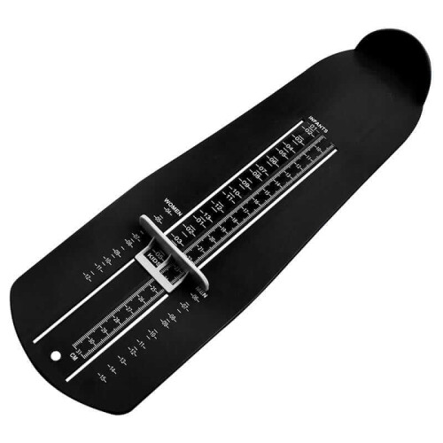 Us Size Printing Foot Measuring Device （black） 2