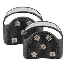 Ice cleats for shoes, nails for snowshoes, ice cleats made of stainless steel for snowshoes, nonslip with tip, crampons, climbing handles, snow grips