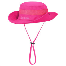Chapeau de soleil à larges bords pour enfants,-Rose rouge