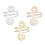 Blingbling – brassard pour le haut du bras, brassard-Or Rose 2