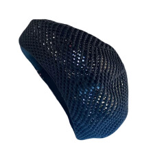 Béret tricoté Beige pour femmes, Texture en maille douce,-Noir