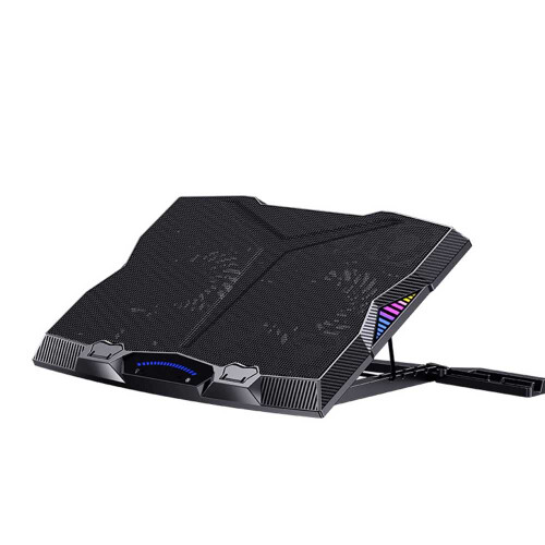 Benks SR08 Notebook Computer Cooling Fan Pad Desktop Laptop Riser Stand with LED Light 1