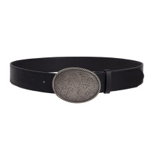 Ceinture en simili cuir réglable et Durable, fermeture à-Noir