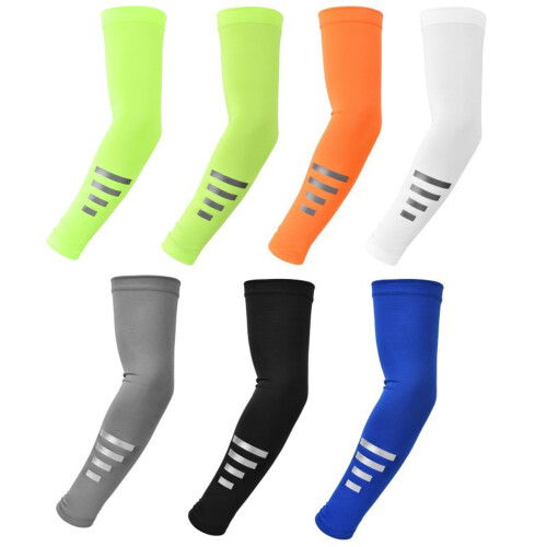 Day Night Safety Arm Sleeves Spandex Material Multiple-SH 1