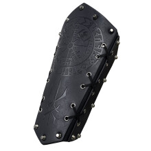 Cosplay Totems Gauntlet Bracer Arm Guard Medieval Wristband-F