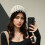 Pullover Crocheted Lace Bucket Hat Tassels Trim-3091 Black 6
