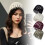 Pullover Crocheted Lace Bucket Hat Tassels Trim-3091 Black 3