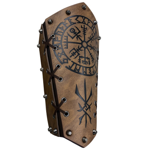Men Totems Gauntlet Studs Wristband for Parties, Festivals-E.