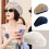 Women's Lightweight Beret Hat French Lace Pattern-Black 2
