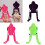 Fun Cuttlefish Hat with Long Tassels For Masquerade Party-Pink 3