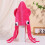Fun Cuttlefish Hat with Long Tassels For Masquerade Party-Pink 5