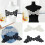 Glittering Sequins Applique Sewing On Fabric Applique-apricot 3
