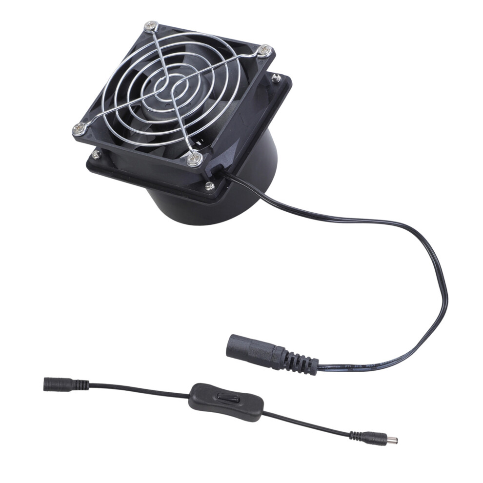 Compact 3800 Rpm 8Cm 12V Fan Kit Including Mounting Hardware For 7696001147269