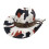 Antique Cowboy Hats with Cow Pattern and Bull-Cow pattern white 1