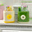Makeup Brush Cup Stationeries Holders Cup Pen Pencil-Green 2
