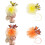 Klassieke Bruiloft Vlinder Haaraccessoire Lichtgewicht-JS 3