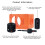 4Pcs Professional Door Lock Installation Kit Enhances Materials 6