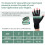 Copper Compression Gloves with Straps, for Carpal Tunnel, Arthritis (M) 2