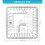 Multifunctional Coordinate Scale Tool 10x10cm Coordinate 3
