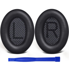 Comfortabele vervangende oorkussens voor Bose QC35-hoofdtelefoon, zacht en duurzaam proteïneleer met hoogwaardig traagschuim voor superieure
