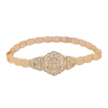 Marokkaanse Charm Body Chain Taille Sieraden Voor-Groen eiwit