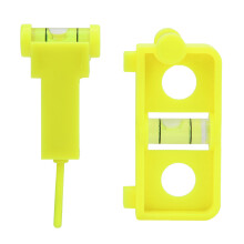 String Level Combo For Archery Hunting Bow Tuning And Mounting Tools Bubble Level High Sensitivity Impact Resistant Plastic Miniature Design Compact C