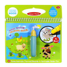 Magical Water Drawing Pad Refillable Water Pen Set-Farm money