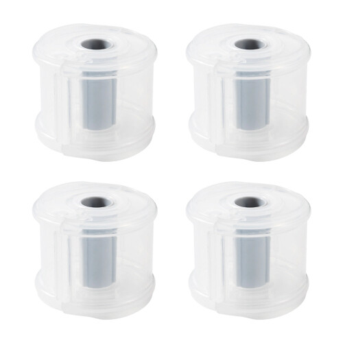 4Pieces Tape Holders with Storage Box and Cutter Set for
