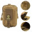 Θήκη Molle EDC, Σχεδιασμός πολλαπλών λειτουργιών ευρείας συμβατότητας για υπαίθριες 6