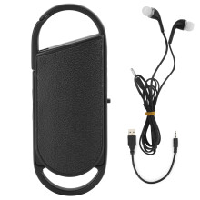 Röstaktiverad inspelare med batteritid och uppspelningsfunktion Hi-Fi HD-inspelning DSP Intelligent brusreducering Digital ljudinspelare för arbete