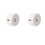 2Pieces Tape Holders with Storage Box and Cutter Set for-White 1