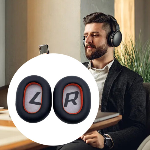 Ανταλλακτικά ακουστικά για ακουστικά Plantronics, συμβατά με Plantronics Voyager8200UC, μαλακό 1