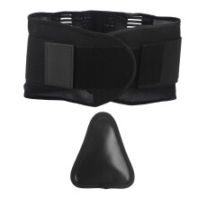 Rugbrace voor de onderrug voor mannen en vrouwen, lendensteun met ademende, neopreenvrije stof, orthopedische stevige ondersteuning en verstelbare