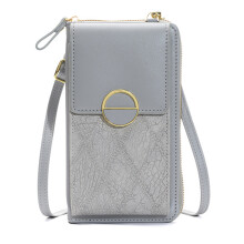 Dámska kabelka na mobil, malá crossbody kabelka s technológiou RFID blokovania, magnetickým zapínaním a nastaviteľným ramenným popruhom,