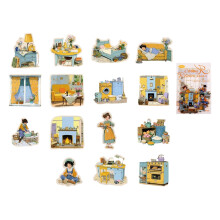 Decorative Scrapbooking Sticker Decorations-house chores