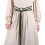 MedievalMoon Design Cotton Rope Belt Adjustable-Moon green 1
