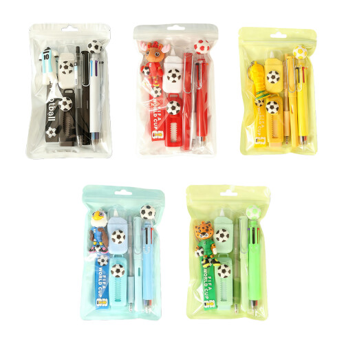 Multicolor Stationeries Pack Featuring Multifunctional-White 1