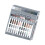 Portable Acrylic Marker Storage Bucket Multiple Colors-Gray 1