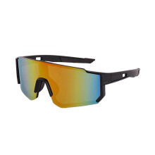 Sport Sunglasses For Outdoor Cycling-Black frame red film