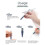 Portable Acrylic Marker Storage Bucket Multiple Colors-Gray 7