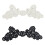 Glittering Sequins Applique Sewing On Fabric Applique-apricot 2