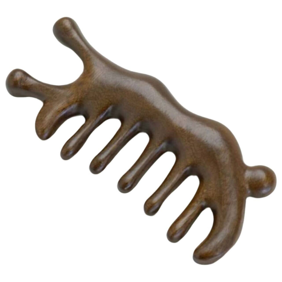 Xske Tec Unisex Sandalwood Massage Comb Head Massage Comb